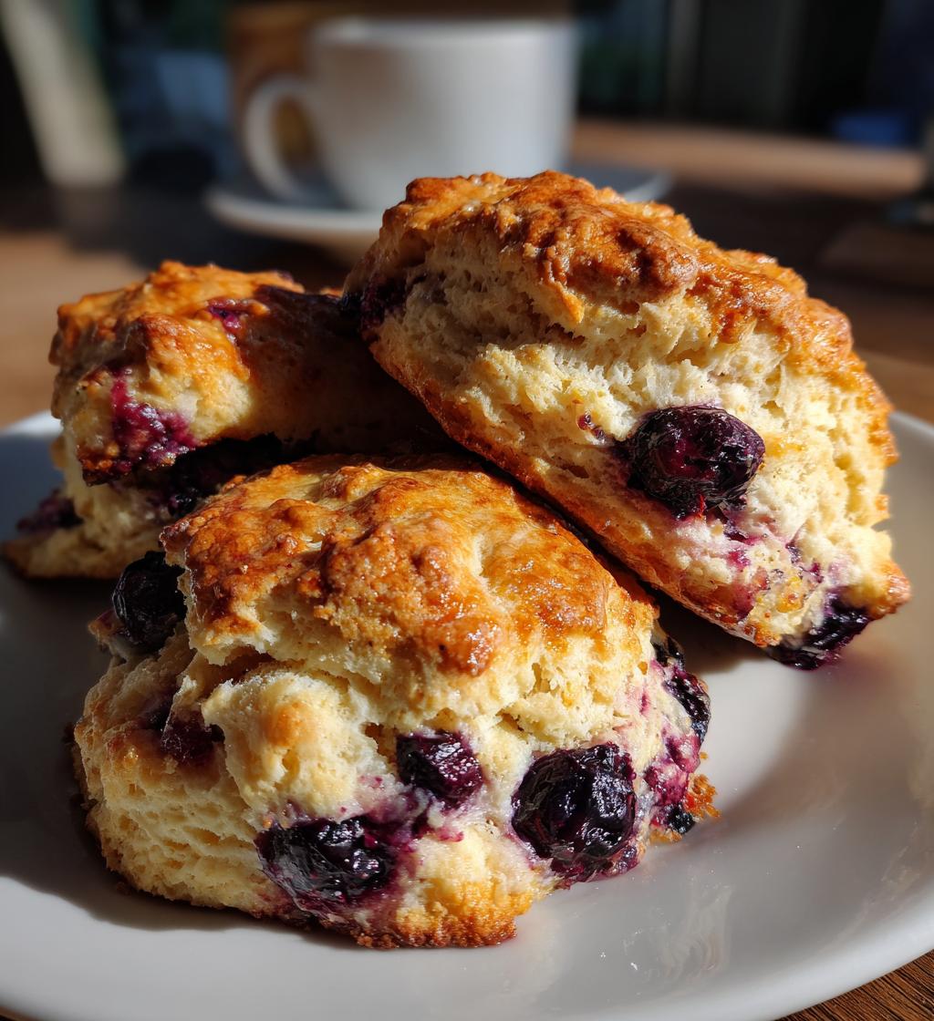 irresistible blueberry biscuits recipe - detail 1
