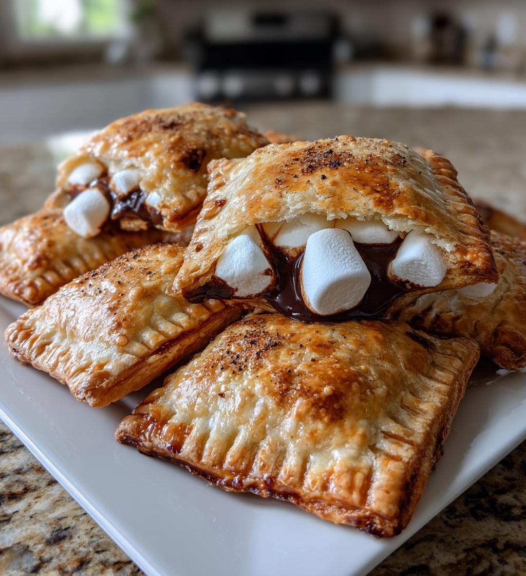 irresistible smores hand pies