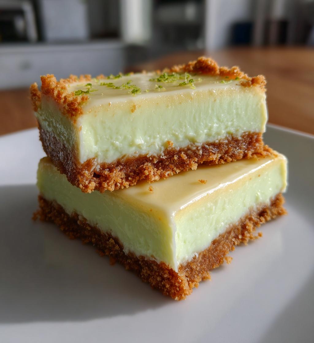 key lime pie bars - detail 1
