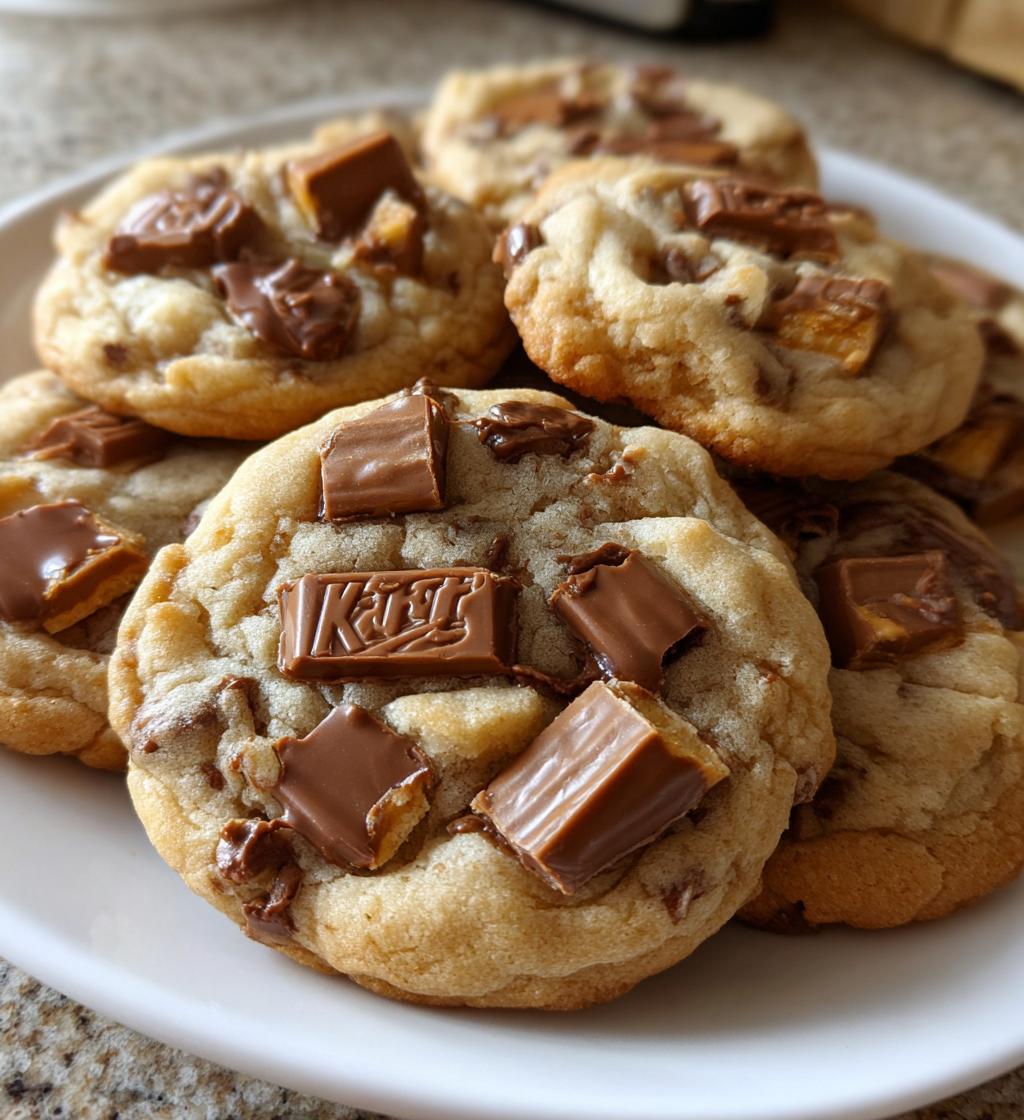 kit kat cookies