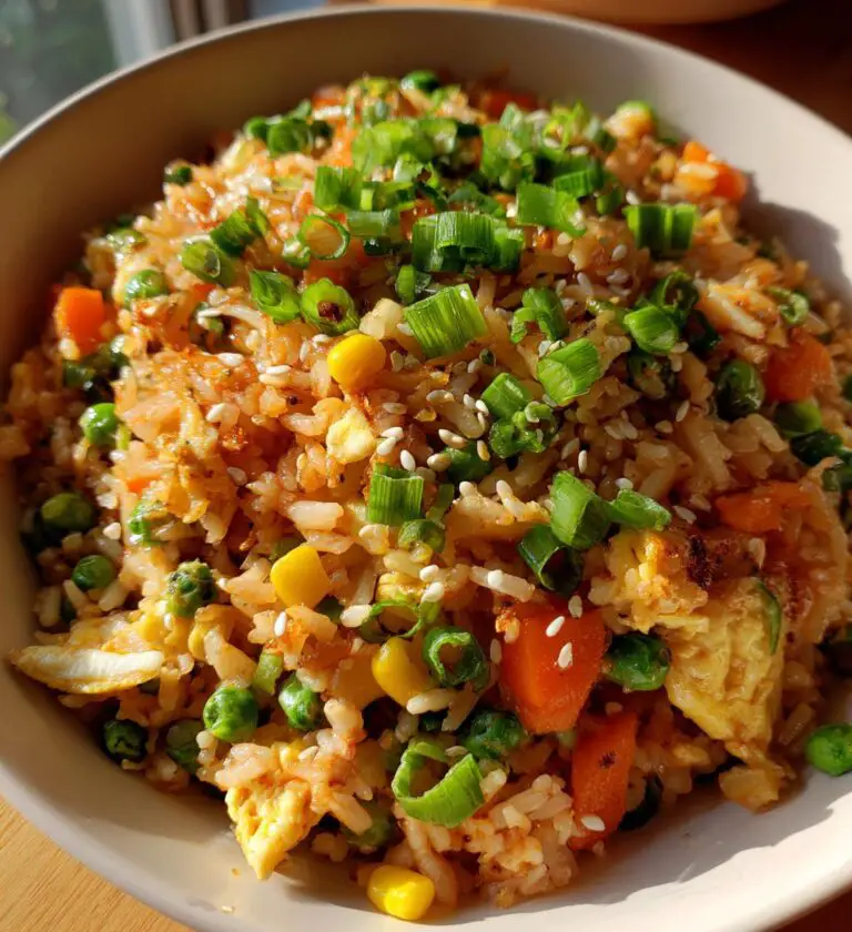 Veggie R. Fried Rice Korean Veggie Fried Rice: 5 Easy Steps to Joy! โ Vihaad Recipes