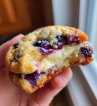 lemon blueberry cheesecake cookies