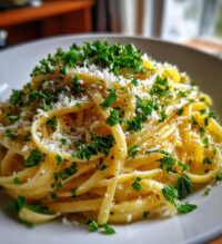 lemon butter linguine