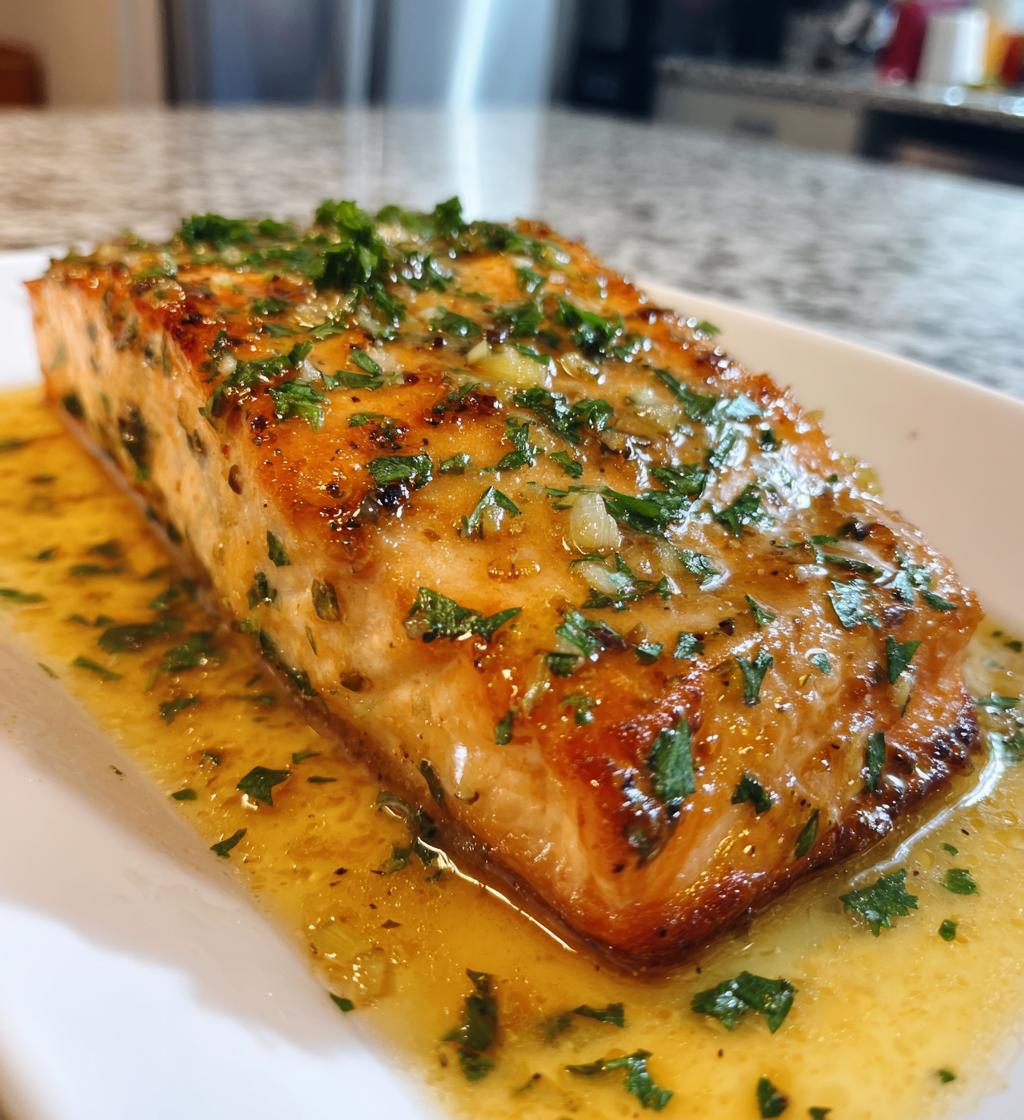 lemon garlic salmon