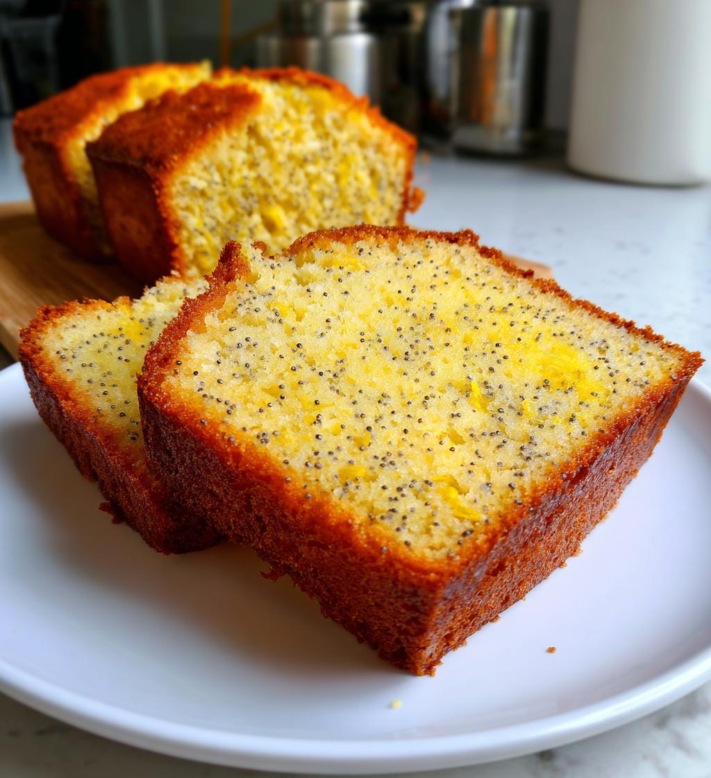 lemon poppy seed cake - detail 1