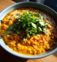 lentil curry with coconut milk