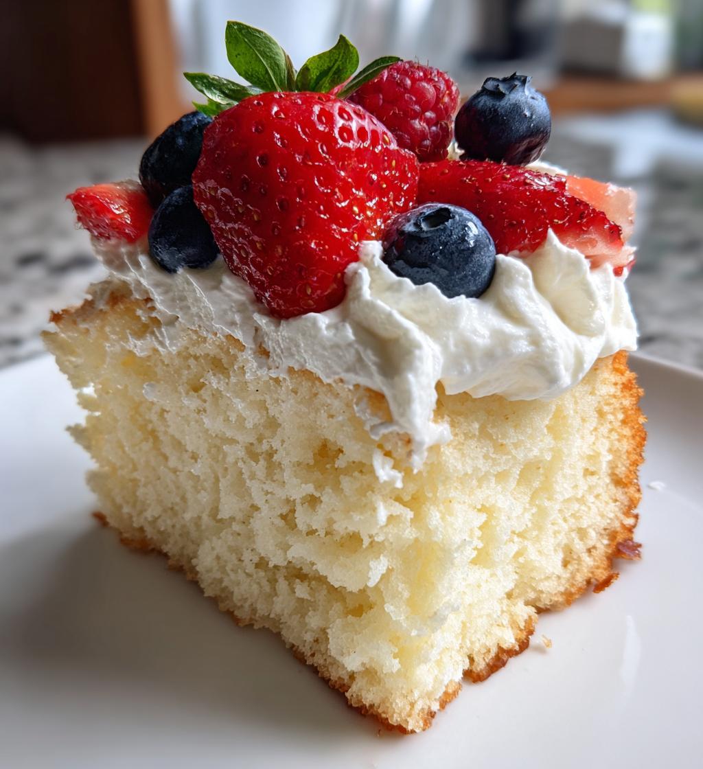 light fluffy yogurt cloud cake - detail 1