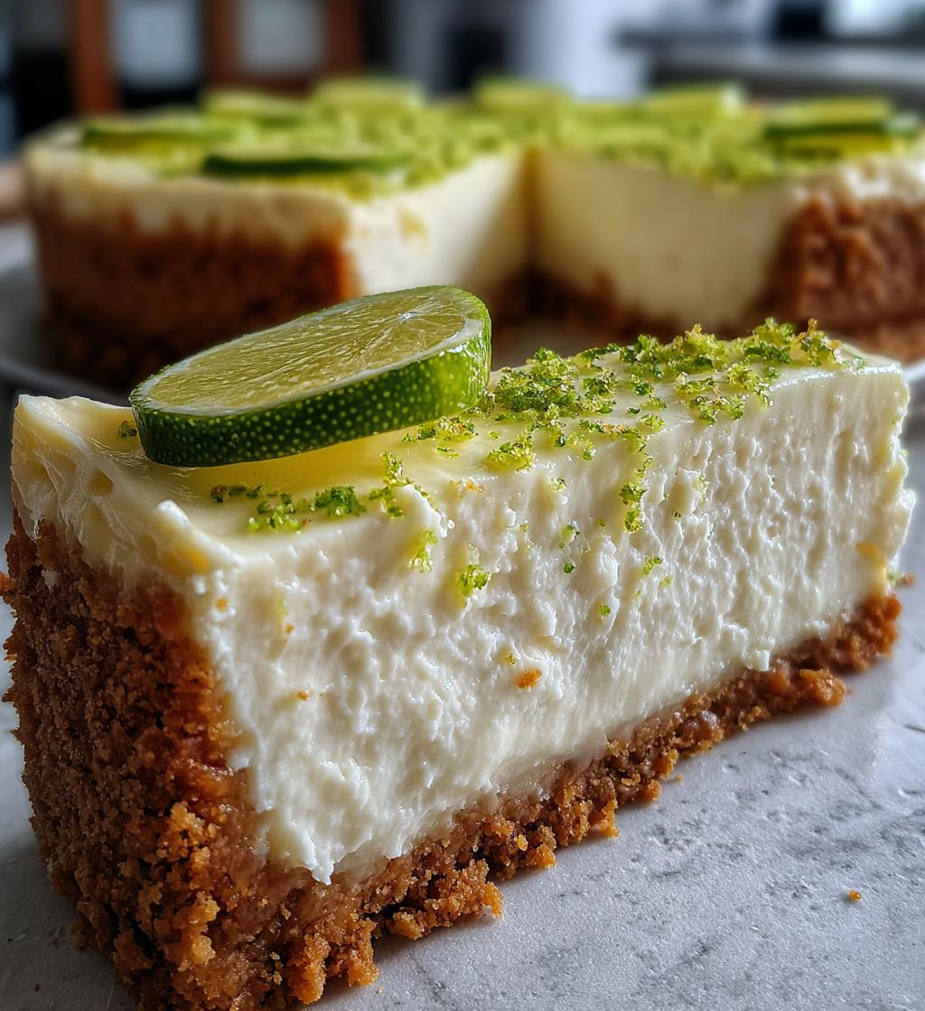 lime mousse cheesecake