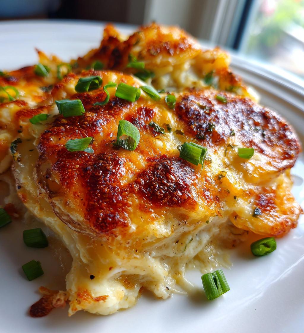 loaded scalloped potatoes