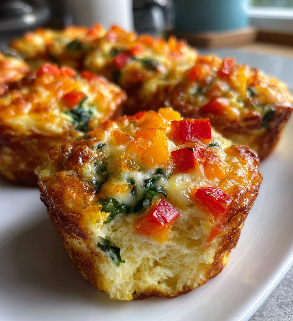 make ahead egg muffins - detail 1