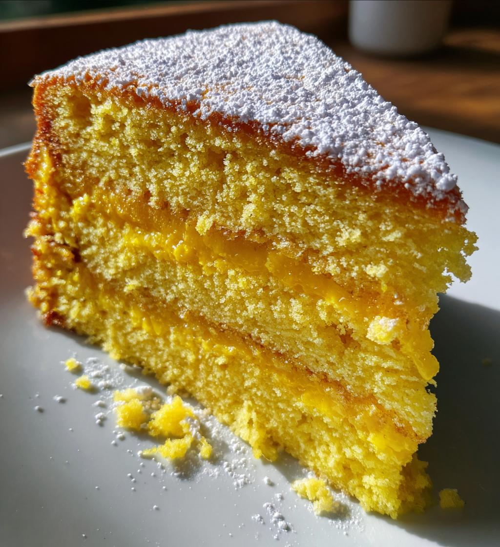 mango cake - detail 1