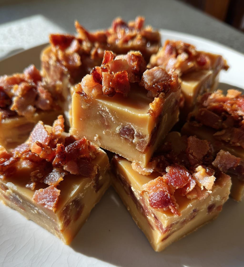 maple bacon fudge