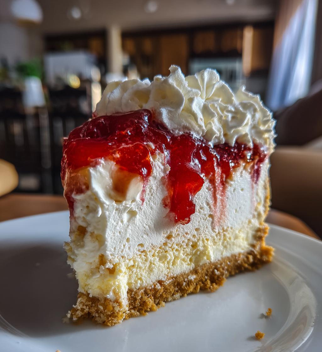 marshmallow whip cheesecake