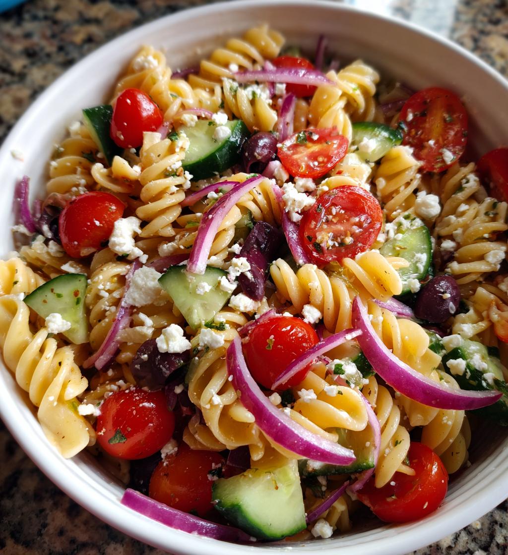 mediterranean pasta salad