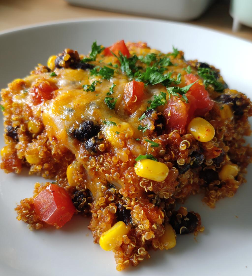 mexican quinoa casserole - detail 1