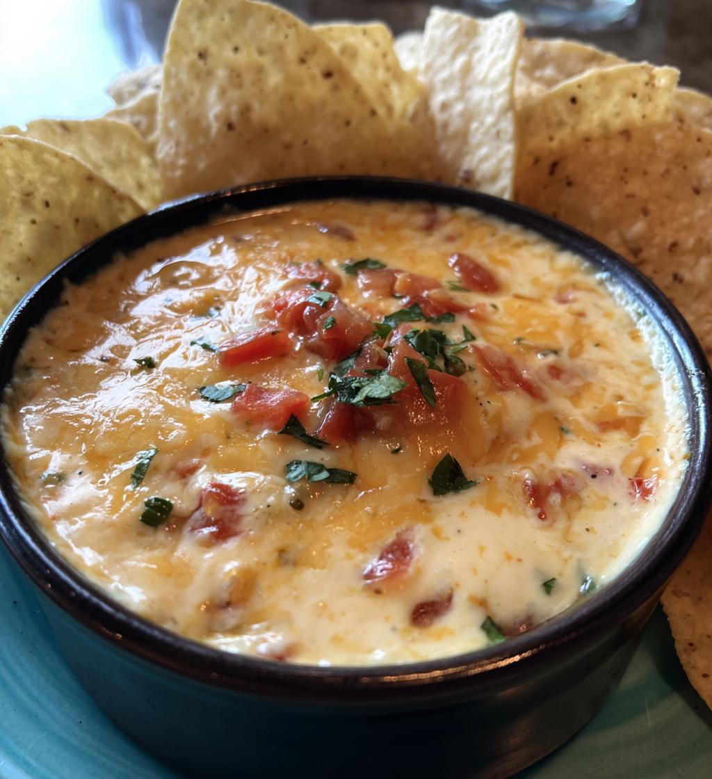 mexican restaurant style cheese dip
