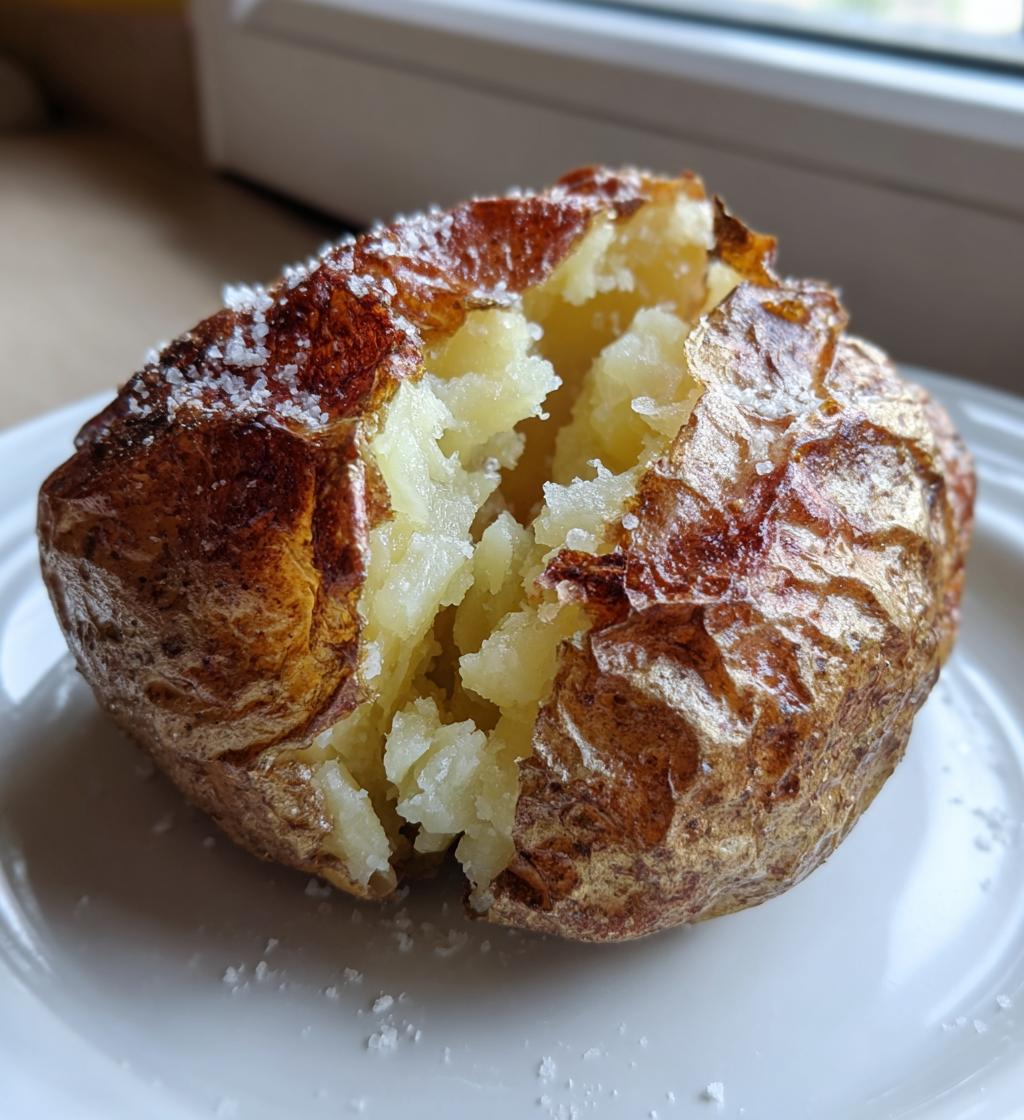 microwave baked potato