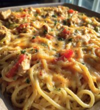 monterey chicken spaghetti