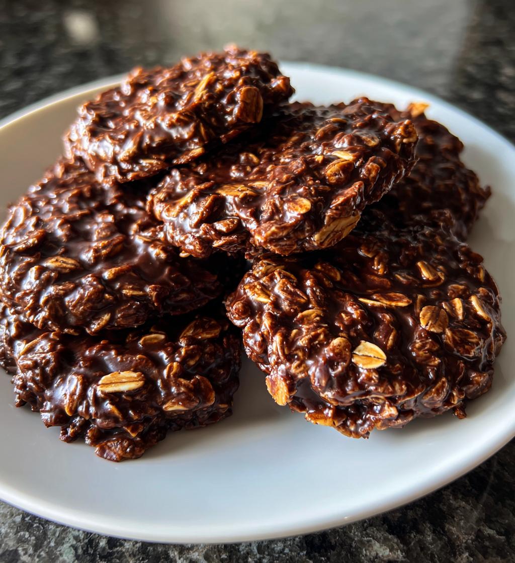 no bake oatmeal cookies