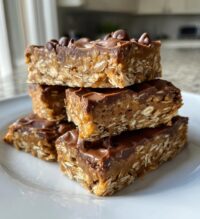 no bake peanut butter oatmeal bars