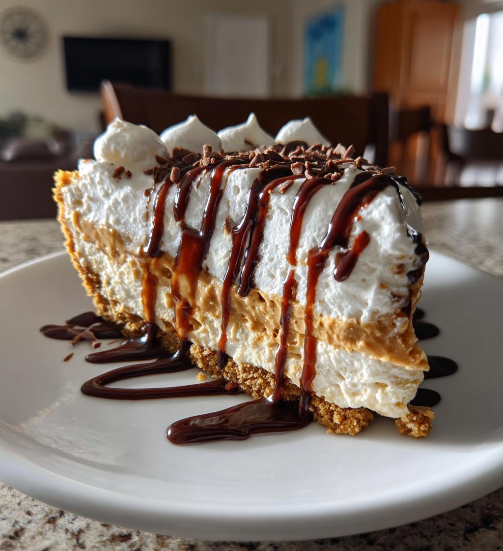 no bake peanut butter pie
