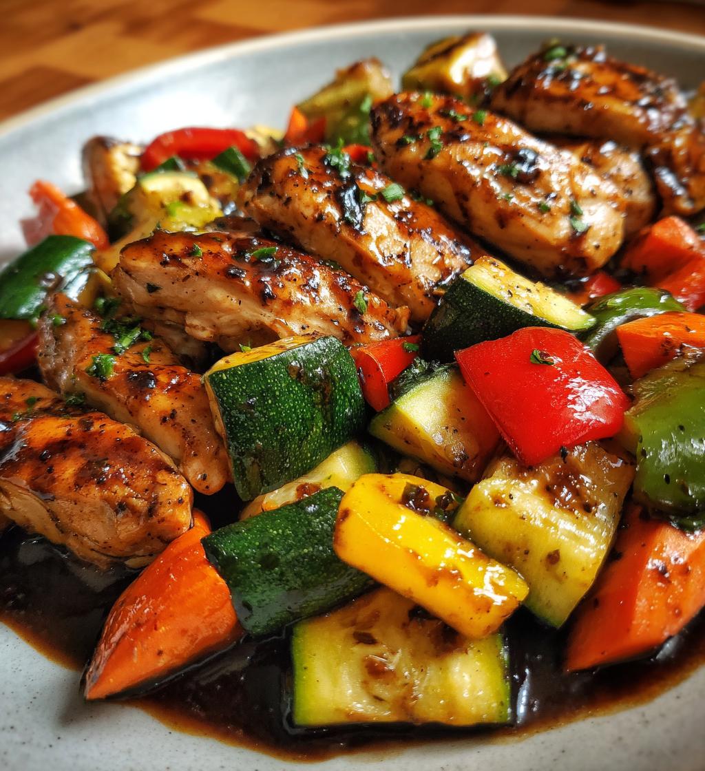 one pan balsamic chicken 2 - detail 1