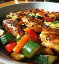 one pan balsamic chicken 2