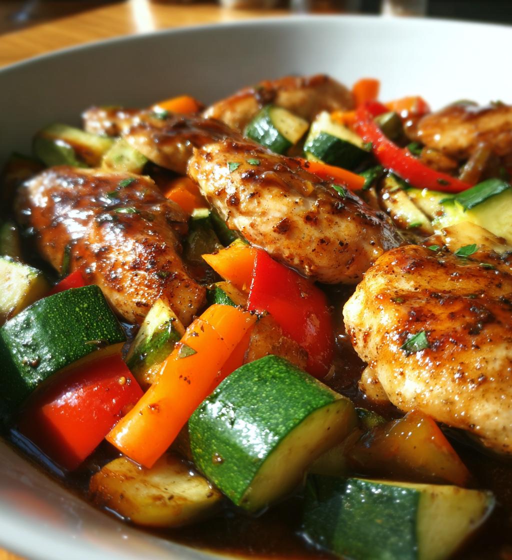 one pan balsamic chicken 2