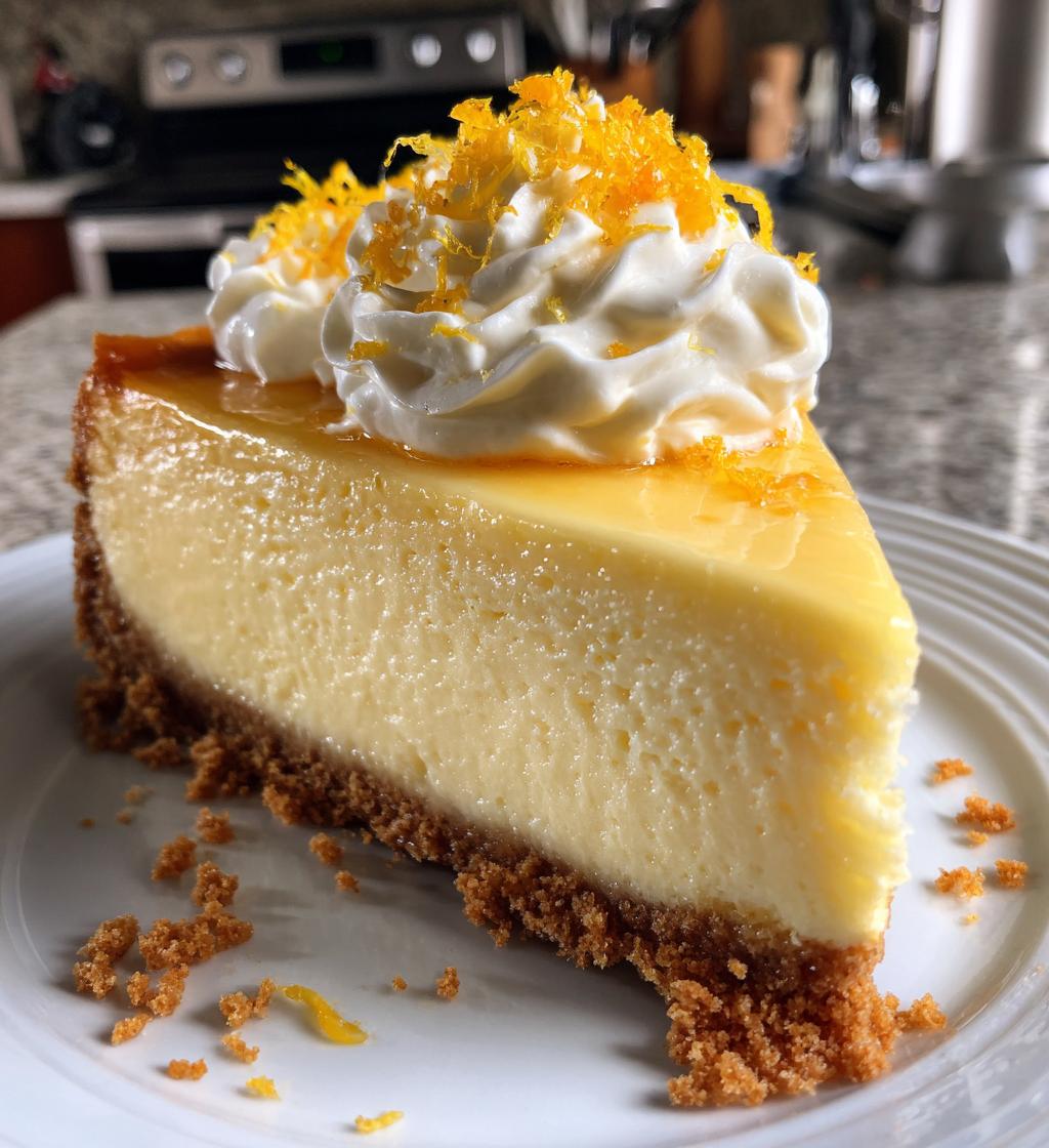 orange cheesecake recipe - detail 1