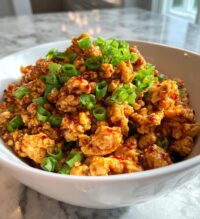 orange ground chicken