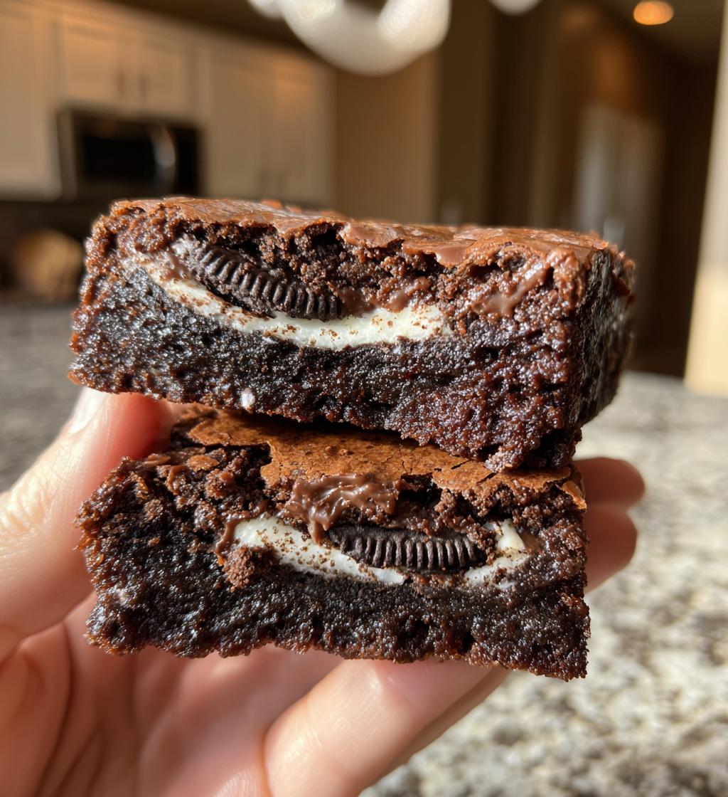 oreo brownie cookies