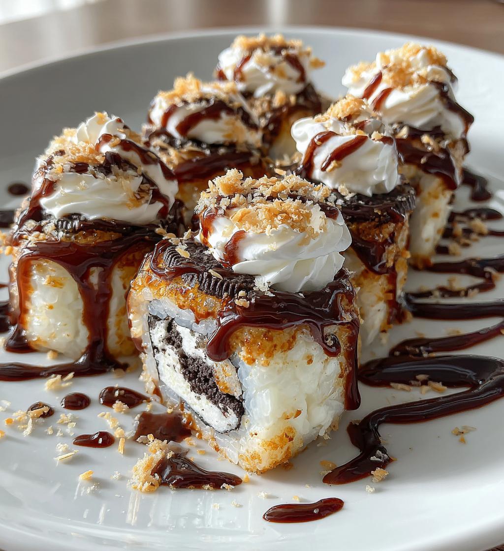 oreo sushi rolls - detail 1