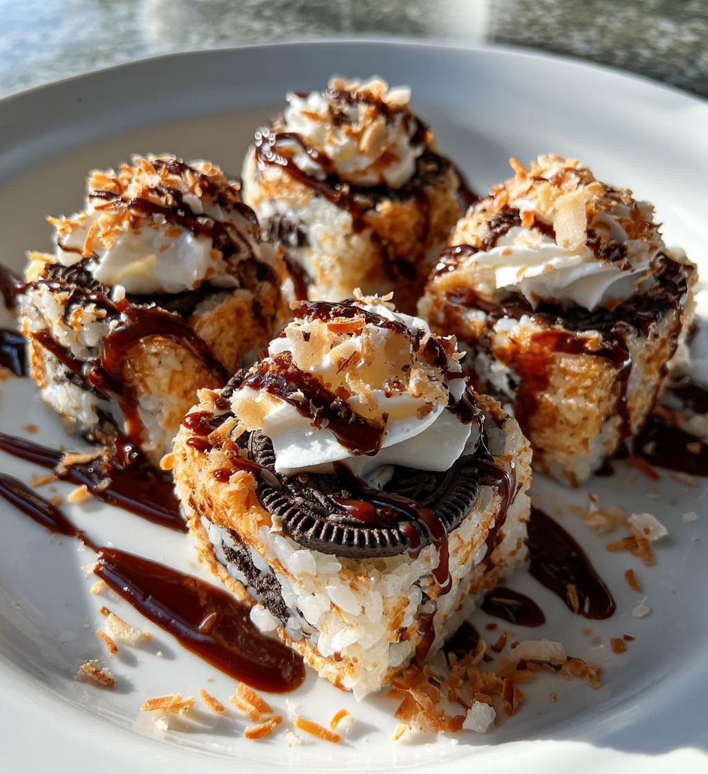 oreo sushi rolls