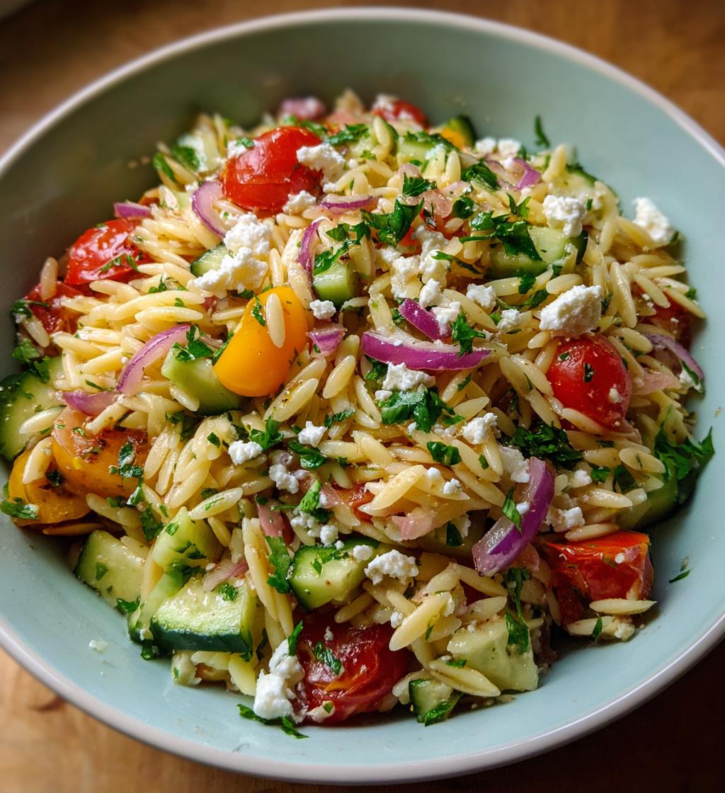 orzo pasta salad