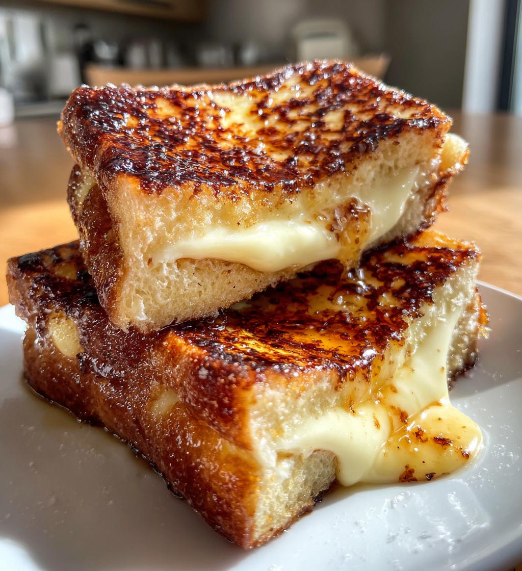 overnight creme brulee french toast - detail 1