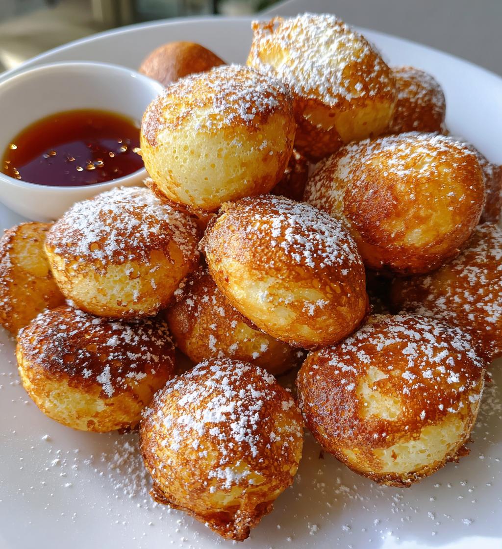 pancake poppers - detail 1