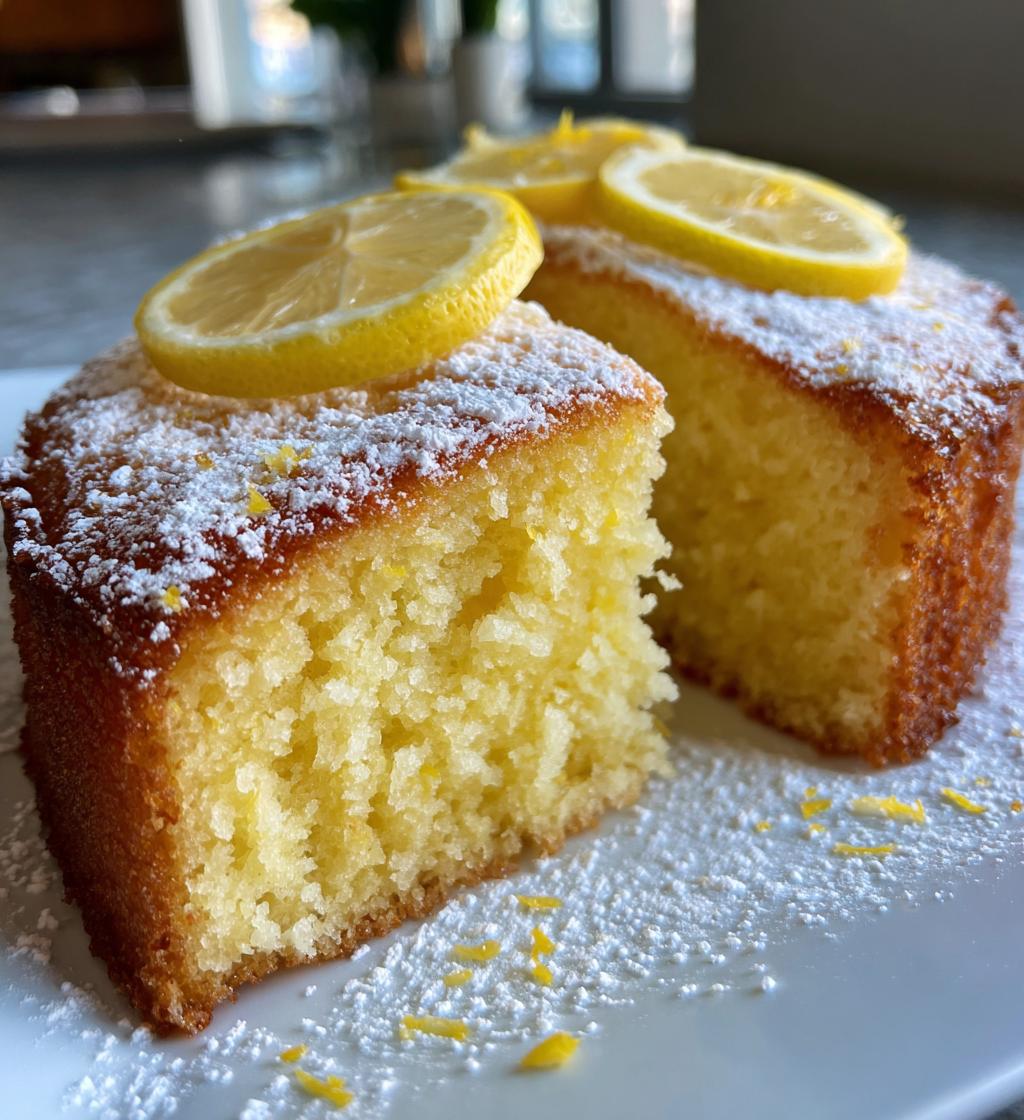 paul hollywood one bowl lemon dessert - detail 1