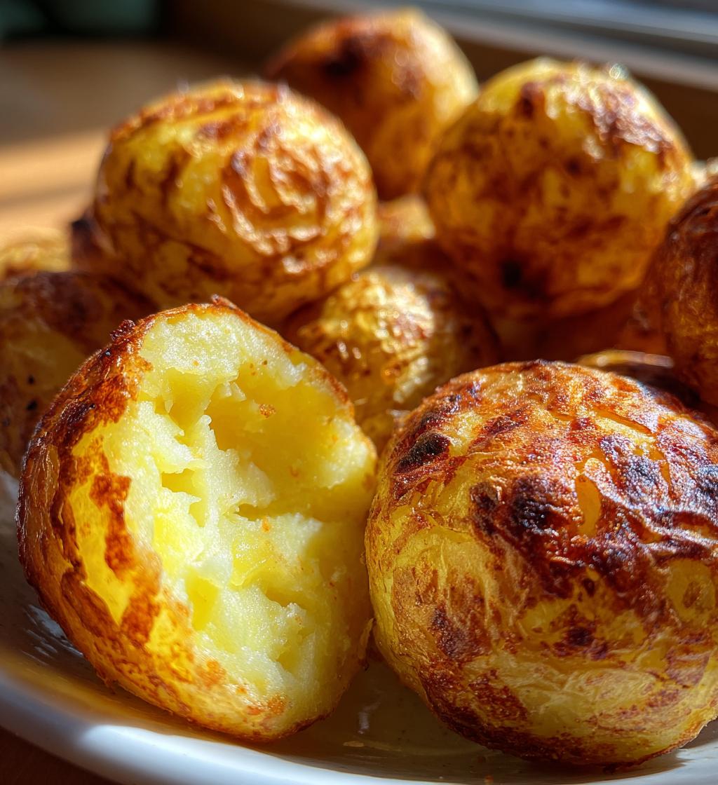 perfectly roasted yukon gold potatoes