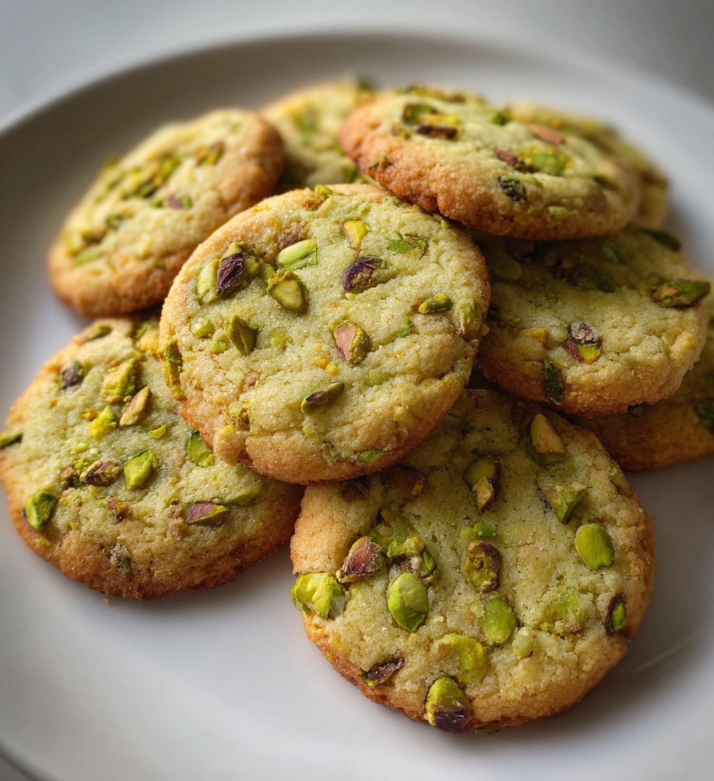 pistachio cookies recipe - detail 1