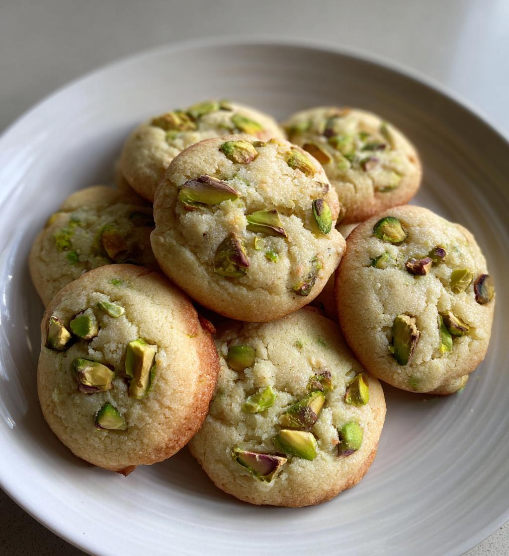 pistachio cookies recipe