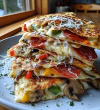 pizza quesadillas