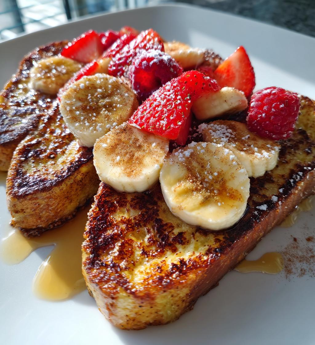 protein french toast - detail 1