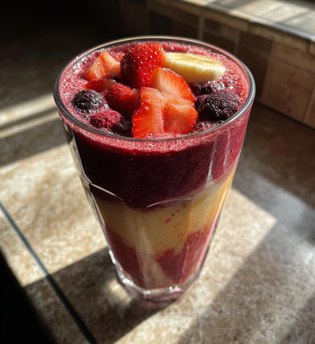 protein fruit smoothie