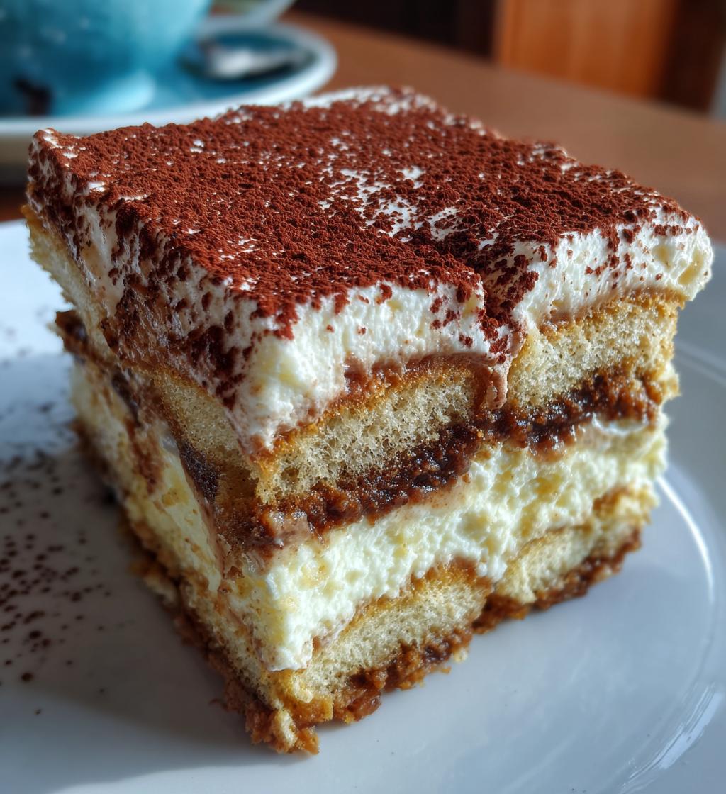 protein tiramisu pudding - detail 1