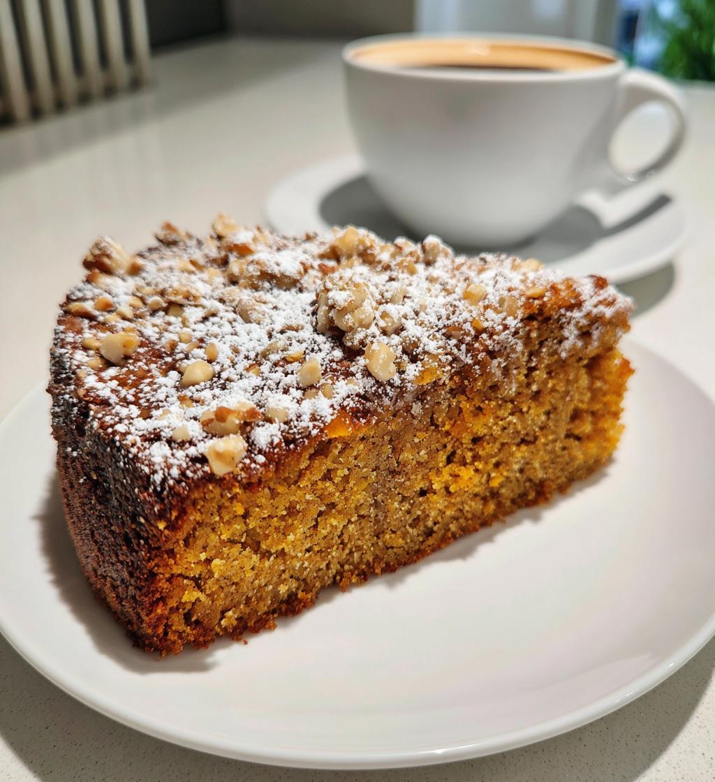 pumpkin coffee cake - detail 1