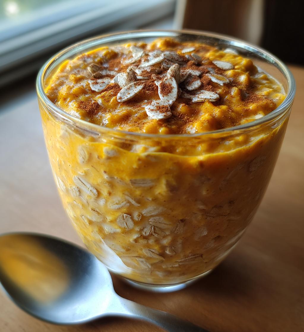 pumpkin spice overnight oats