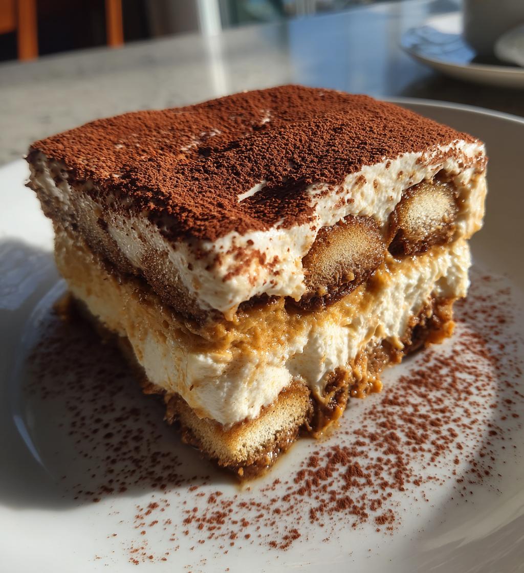 pumpkin spice tiramisu - detail 1