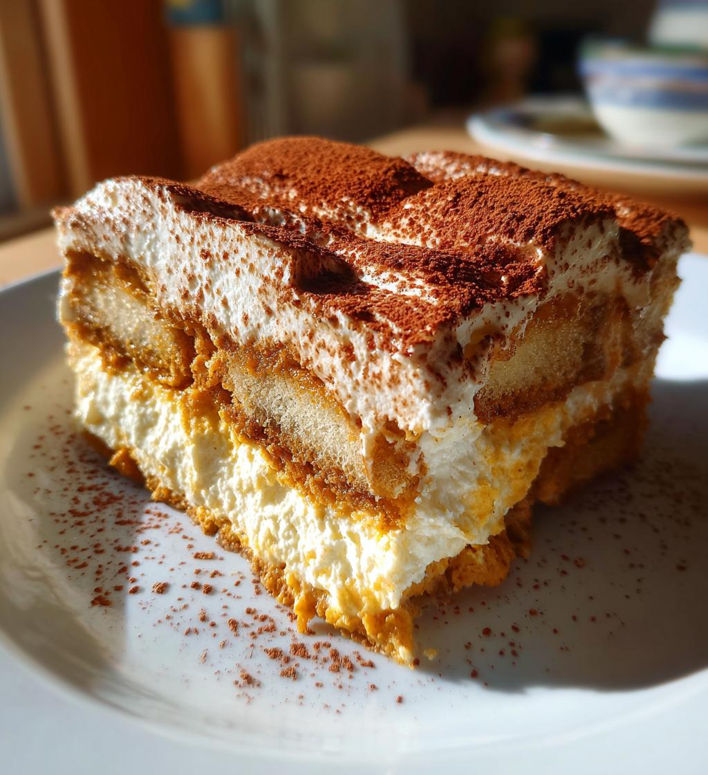 pumpkin spice tiramisu