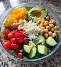 quick easy salad bowls busy days