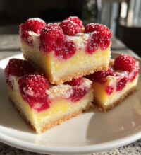 raspberry lemon bars